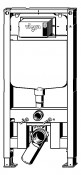 Modulo WC Prevista Dry 8 cm
- per il montaggio controparete ordinare separatamente: set di fissaggio Prevista Dry modello 8570.36
- acciaio, PE
- compatibile con tutte le placche di comando WC pe[...]
